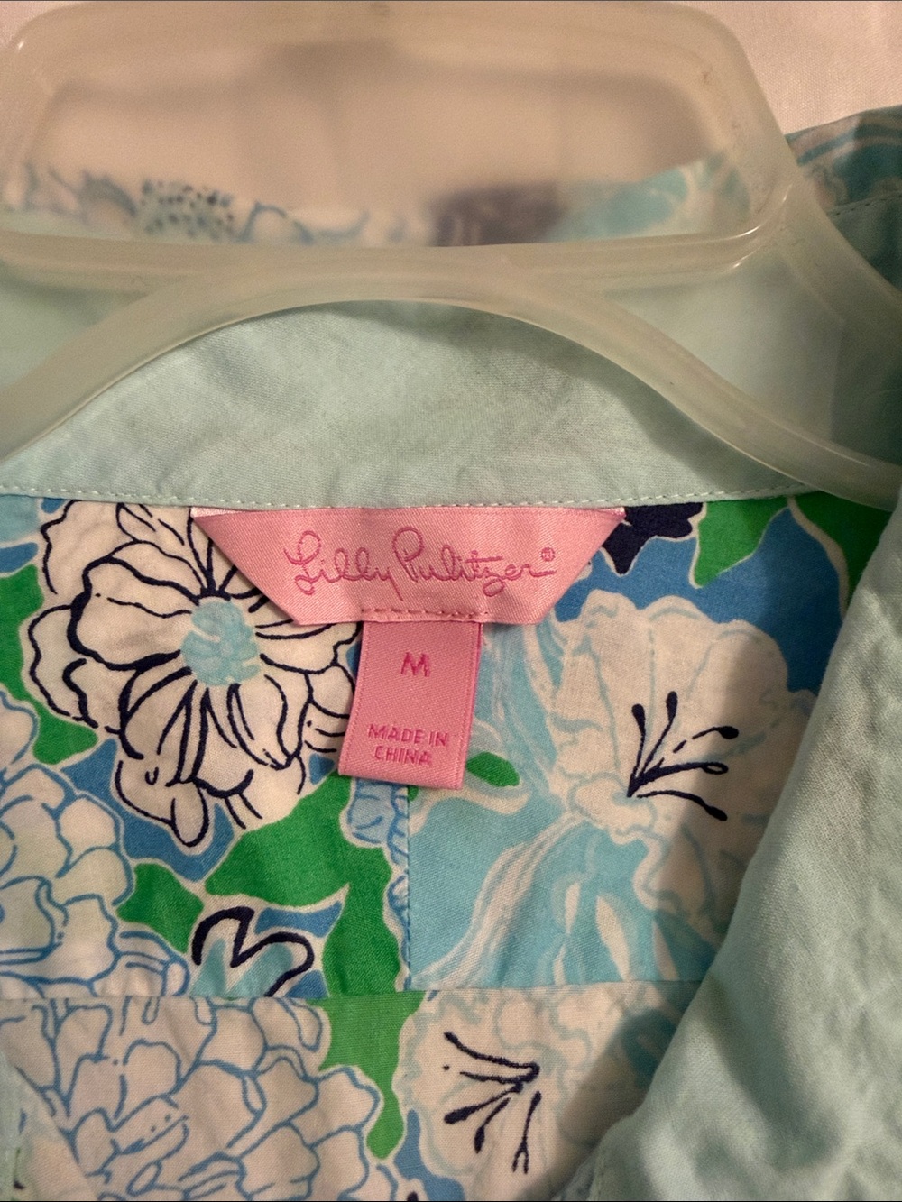Lilly Pulitzer 3/4 Sleeves Floral Tunic Top - Picture 5 of 8